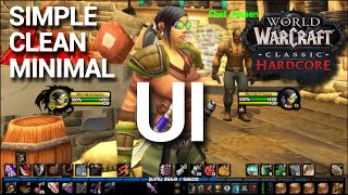 WoW Classic Simple Ui Hardcore & Era Addon PACK