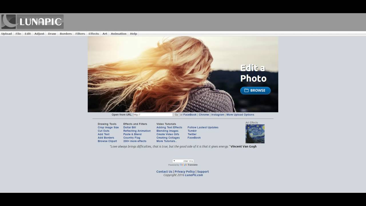How to remove image background with lunapic - YouTube