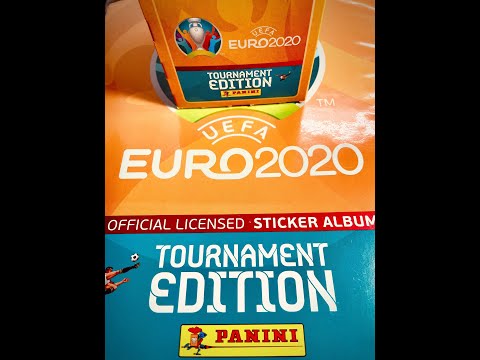 Panini Euro 2020 ПОРВАЛ РОНАЛДУ Ищу Грилиша и Рамоса Наклейки Панини Евро 2020 Часть 1