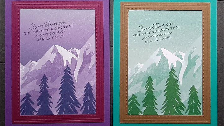 Enjoy the Journey DSP - Quick and easy cards!