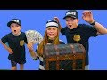 Evil Assistant takes the Treasure from Batboy Officer Ryan and Smalls