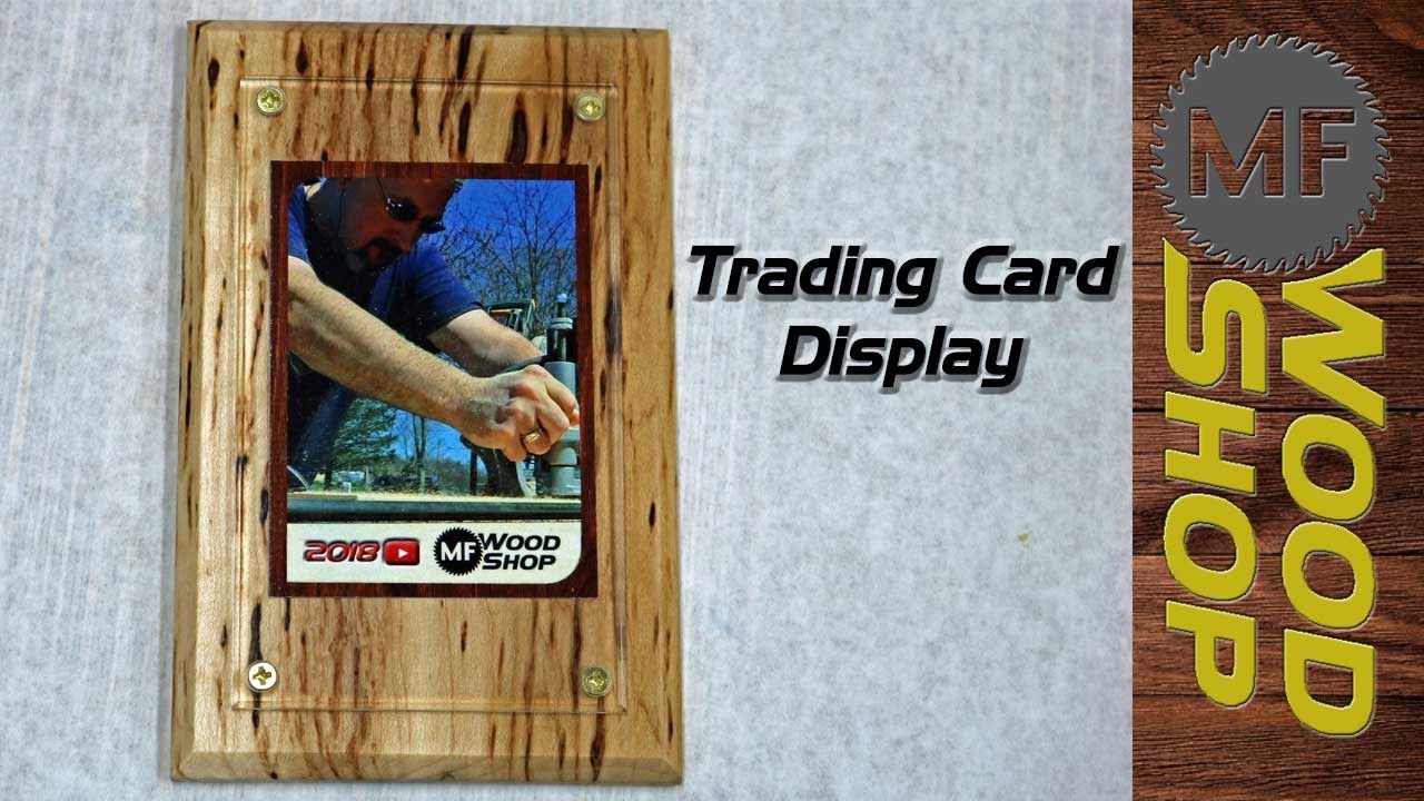 How To Make A Trading Card Display You How To Make A Trading Card Display