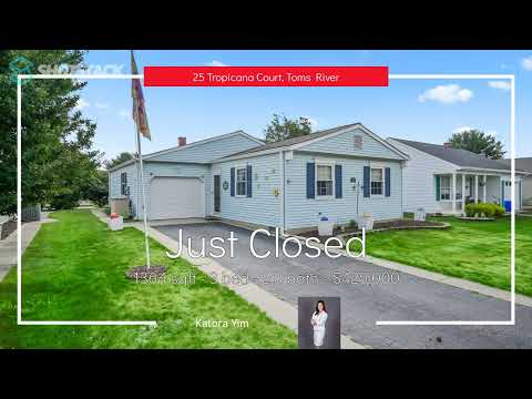 25 TROPICANA COURT, Toms River, NJ home video tour
