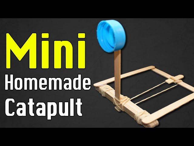 3 Ways to Make a Mini Catapult - wikiHow