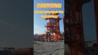 160Tph Mobile Batch Mix Asphalt Plant Was Installed And Started Production Smoothly