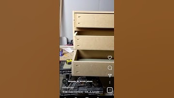 drawer boxes. #mdf #kregjig #pockethole #storage stora