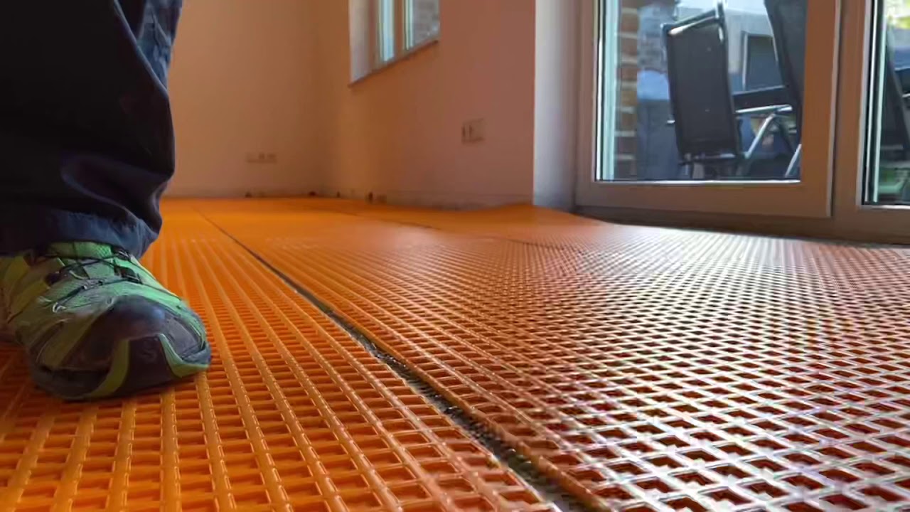 Ditra25 & Holzoptik Fliesen vom SystemHandwerker