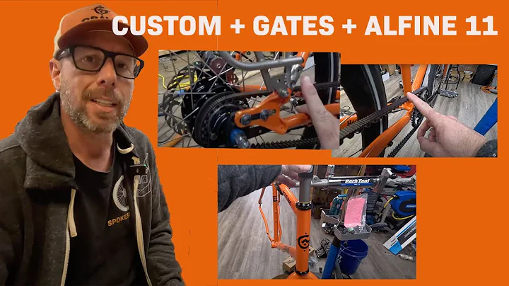 Custom Gates Belt Drive Conversion | Shimano Alfine 11-Speed Hub Upgrade on a Marino Frame