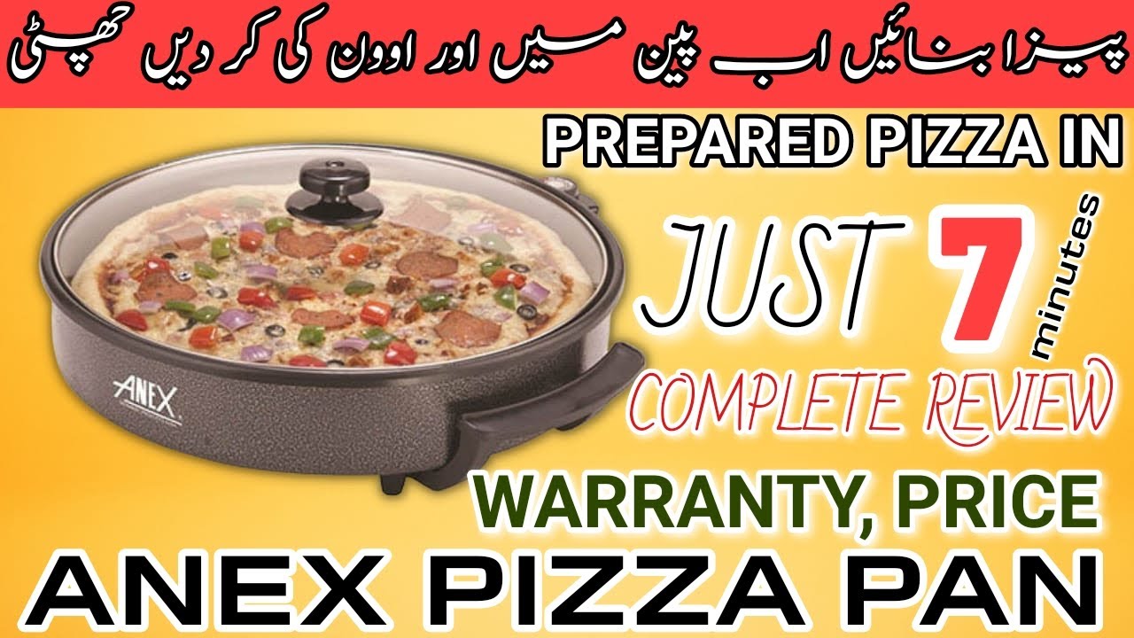 ANEX Pizza Maker How To Make Pizza In ANEX Pizza Maker Review Unboxing Price YouTube