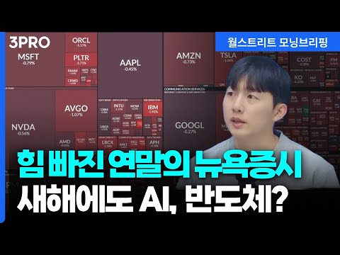 [26.01.02.시황] 뉴욕증시, 3일 연속 하락 마감...2026년에는 달라질까? [월가 뉴스레터]