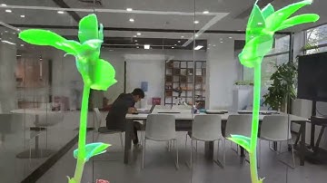 MUXWAVE Holographic Invisible Screen