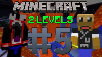 Minecraft Custom Map - 2 Levels - Part 5 (Survival/Parkour Custom Map) ft. GB & RY