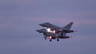 ユーロファイター タイフーン着陸!!! 三沢基地 ガーディアン・ノース16 Eurofighter Typhoon