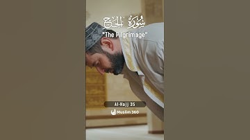 Surah Al Hajj 35 - Hindi - Urdu Audio Translation | سورة الحج‎  #alhajj #hajj2024