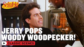 Jerry Pops The Woody Woodpecker Balloon | The Mom & Pop Store | Seinfeld