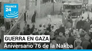 Guerra en Gaza: 'Estamos viviendo una segunda Nakba' • FRANCE 24 Español