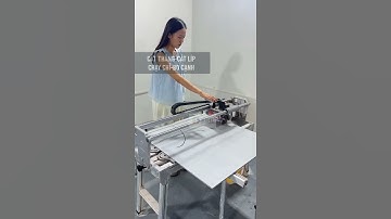 Máy cắt gạch nuóc XINKAI Z2S cắt gạch không bụi mạch đẹp  #maycatgachxinkai #maycatda