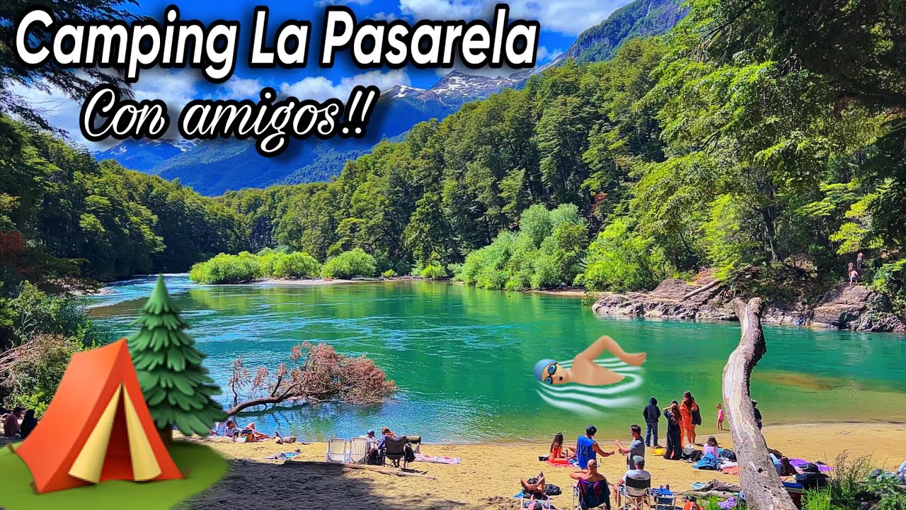 Fuimos de CAMPAMENTO con mis amigos a, LA PASARELA!🏕️