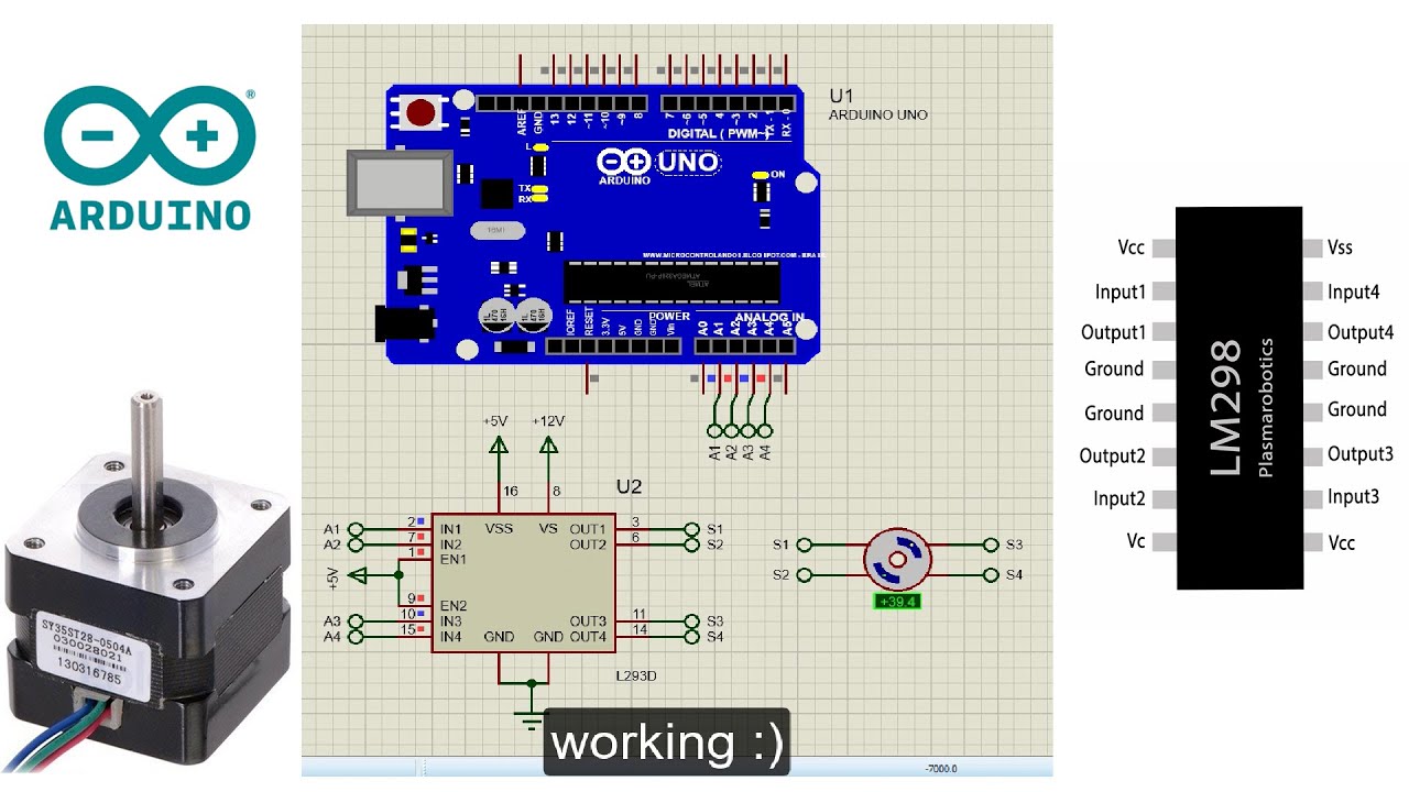 how-to-simulate-stepper-motor-with-arduino-in-proteus-youtube-all-in-one-photos