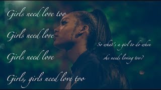 Summer Walker - Girls Need Love (Clean Lyrics) Resimi