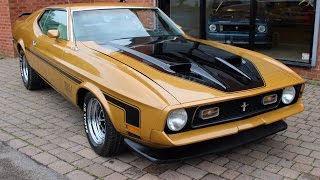 Stunning 1972 Ford Mustang Mach 1 351 Fastback - Preview Video!