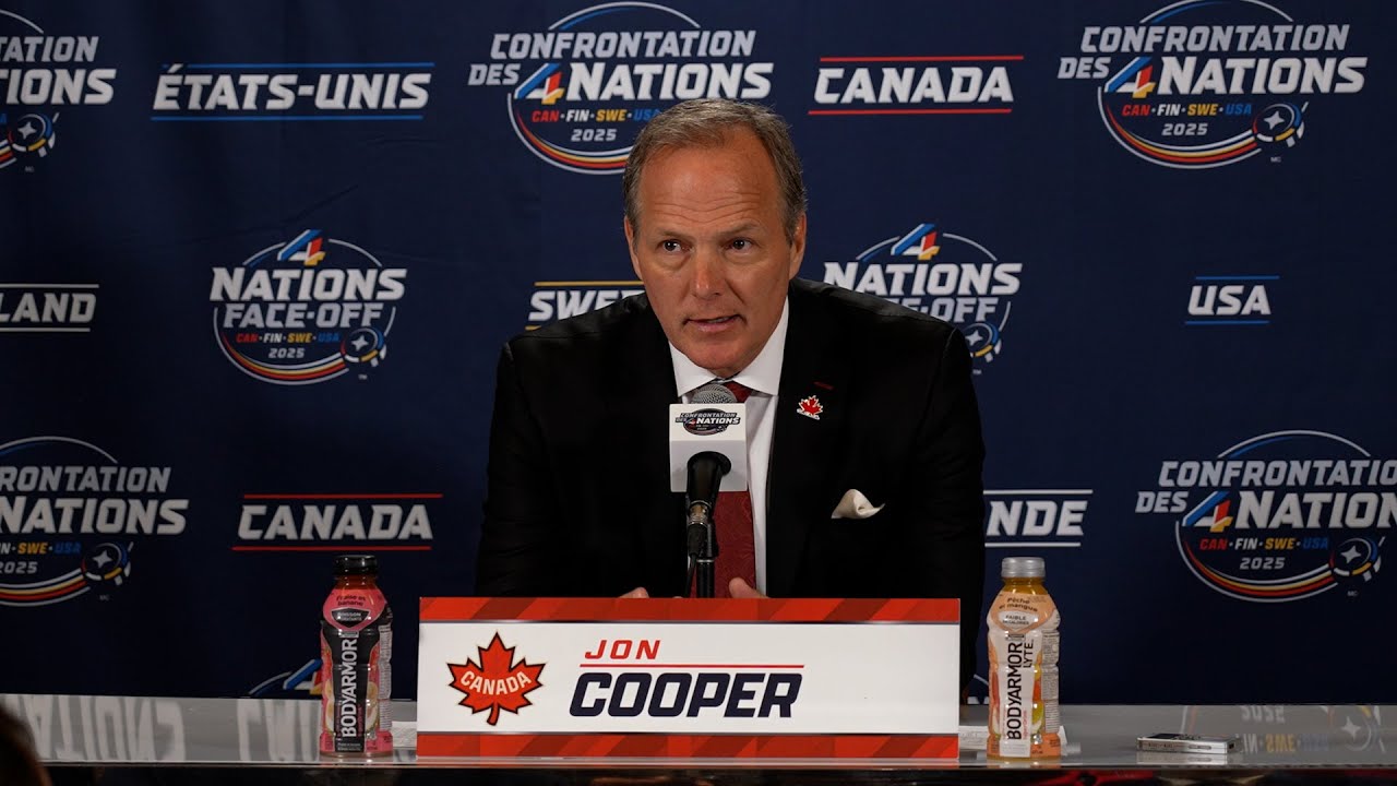 4 NATIONS | Jon Cooper Post-Game 02.15.25 - YouTube