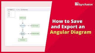 How to Save and Export an Angular Diagram