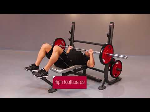 Жим лежа на скамье Panatta 1FE203 – Olympic flat bench