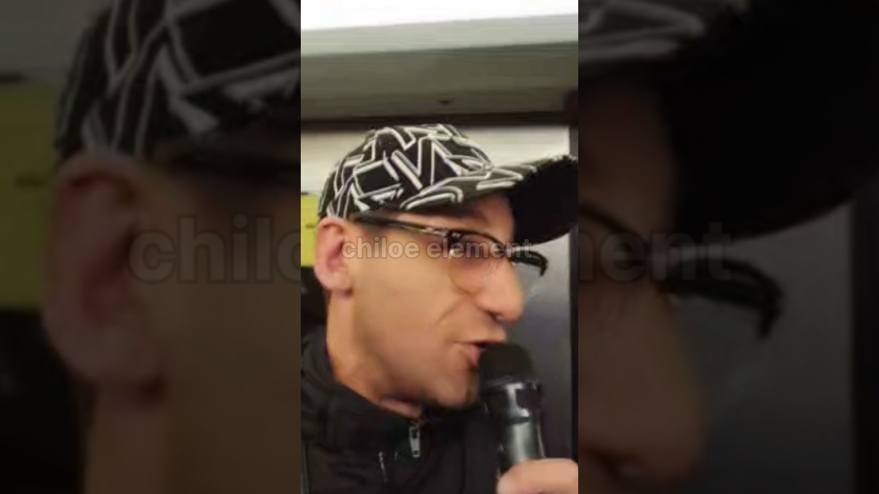 papi micky es confrontado en el metro "no juegues con dios hermano"