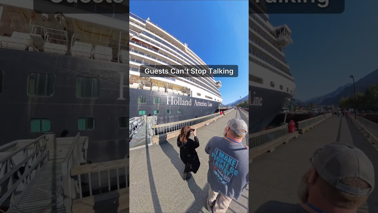 What is the train ride like on a Holland America Alaska Cruise Tour?