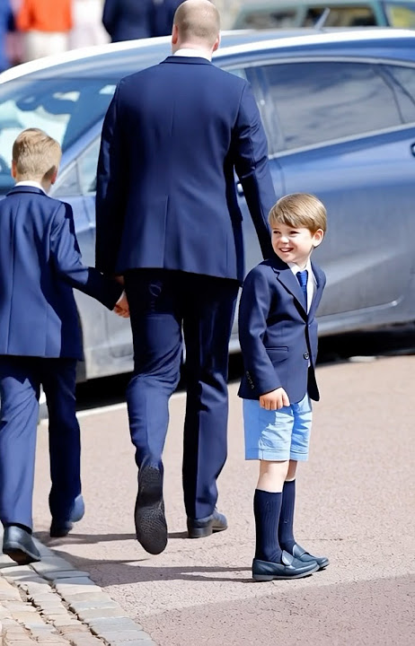 Why prince Louis stressing up his family prince Willam? Check out this video
