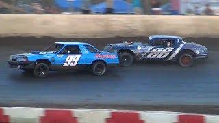 Street Stock Feature-Ford(Mercury) vs.Chevy@ Willamette Speedway 2018