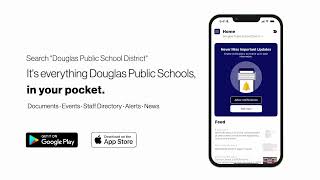 Douglas Public School District new mobile app!