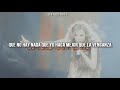 Taylor Swift - Better Than Revenge [Español   Lyrics] // Speak Now World Tour