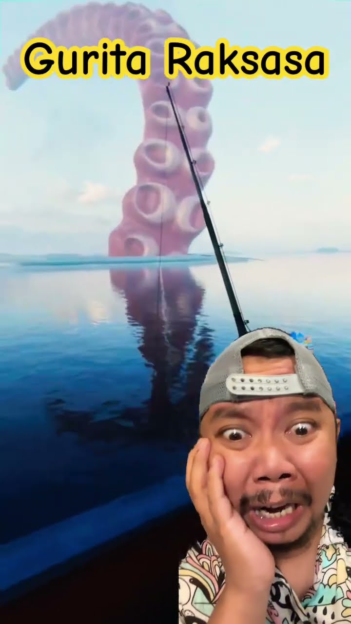 MANCING DAPAT GURITA RAKSASA!!!??? #kraken #deepsea #shortsfeed #shorts