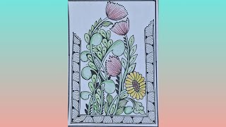 #pattern 91 zentangleart stepbystep for beginners #doodle#zen#zentangle#mandala#tangle#zentangleart