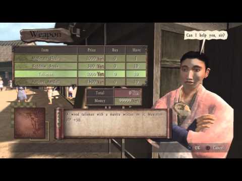 Way of the Samurai 3 - О характеристиках меча, его прокачке, изучении навыков и прокачке