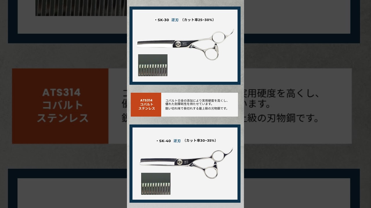ヤサカ SK-30 逆刃 SK-40 逆刃 (八栄精機 YASAKA) ハサミ屋はやし