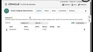 Creating IaaS Instance Within 5Min & Enabling It As Http Server Within 8Min With Oracle IaaS