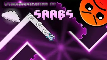 Synchronization by saabS all coins | Geometry dash