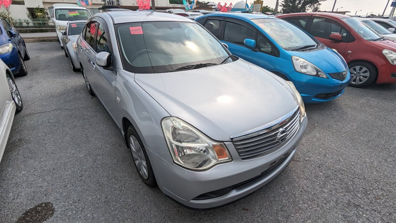 Johnny's Used Cars Okinawa 2009 Nissan Bluebird (17075) YouTube