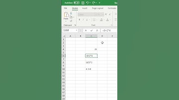 Order of operations in excel #shorts #youtubeshorts