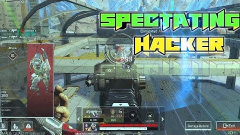 SPECTATING A HACKER IN APEX LEGENDS MOBILE I Apex is already crawling with  hackers I APEX LEGENDS