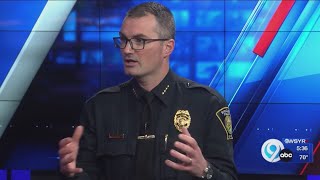 Interview: Syracuse Police Department chief Mark Rusin talks recruitment, youth crime and new statio