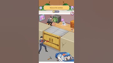 Brain Fever: Puzzle Game - New Level 184 - Rescue the woman.