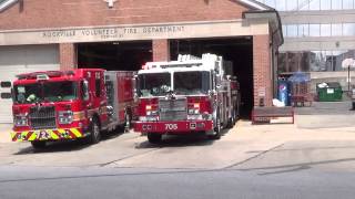 MCFRS Reserve Ambulance/Medic 723 & Tower 705/723 Responding