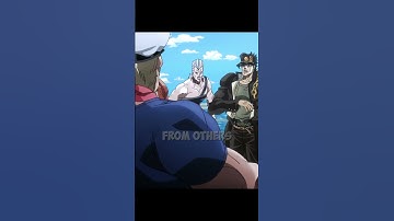 Jotaro checked up the captain🔥 #jojo #anime