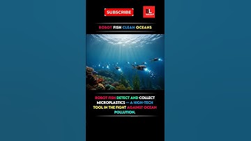 Robot Fish cleans oceans #robot #fish #oceancleanup #shortfeed #shorts #news #motivation #viral #yt