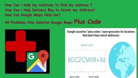 Google Maps Plus Code || by KnowledgePlus+ ||