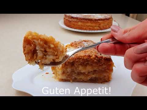 Video: Apfelkuchen Ohne Eier